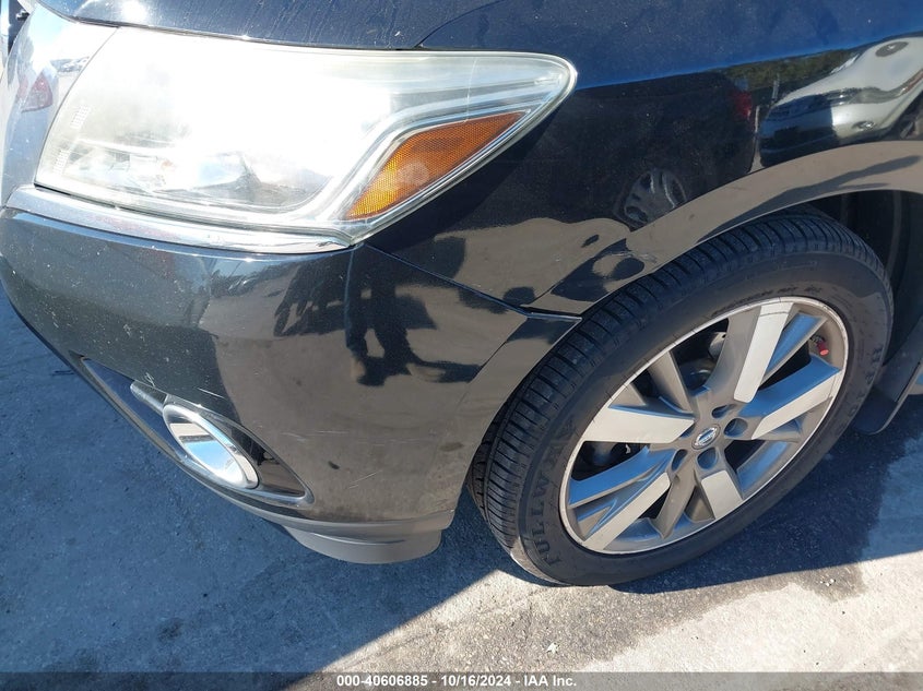 2013 Nissan Pathfinder Platinum VIN: 5N1AR2MN3DC666622 Lot: 40606885