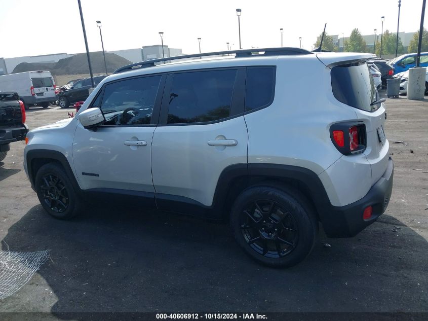 2019 Jeep Renegade Altitude Fwd VIN: ZACNJABB4KPK72178 Lot: 40606912