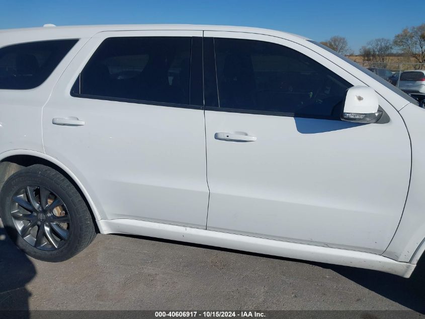 2017 Dodge Durango Gt Awd VIN: 1C4RDJDG1HC623114 Lot: 40606917