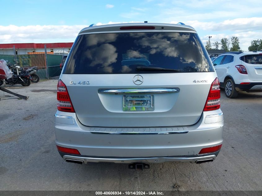 2011 Mercedes-Benz Gl 450 4Matic VIN: 4JGBF7BE0BA682959 Lot: 40606934