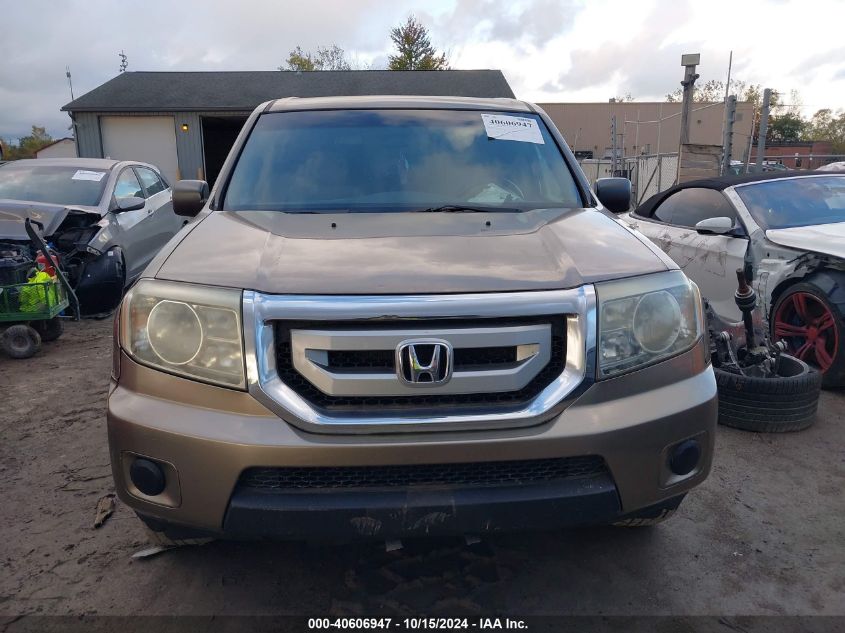 2011 Honda Pilot Lx VIN: 5FNYF4H27BB061896 Lot: 40606947