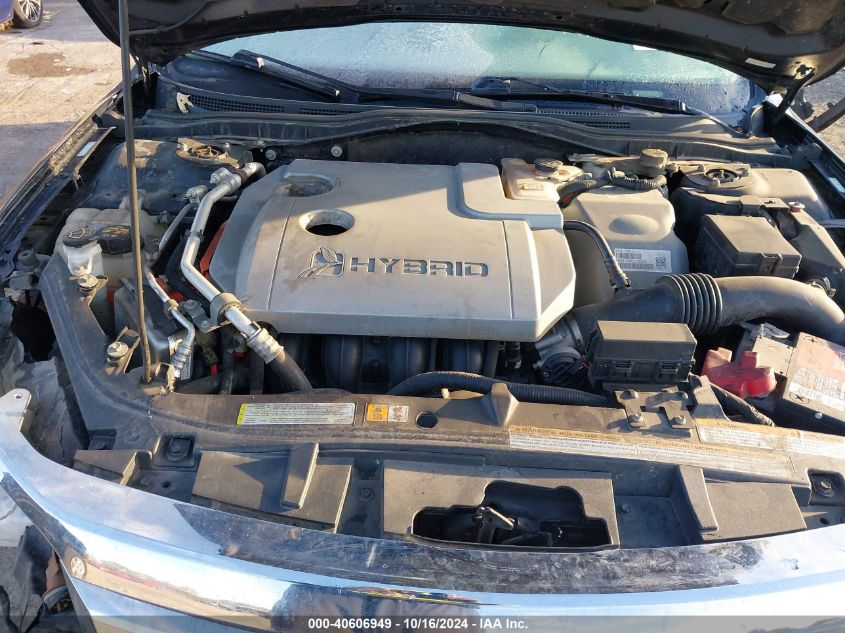 2012 Ford Fusion Hybrid VIN: 3FADP0L37CR176251 Lot: 40606949