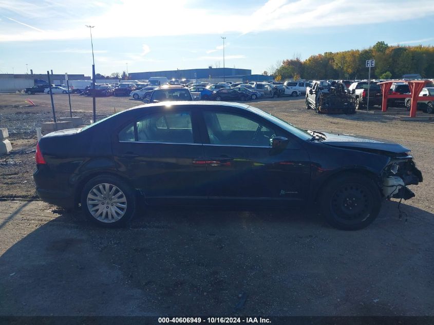 2012 Ford Fusion Hybrid VIN: 3FADP0L37CR176251 Lot: 40606949