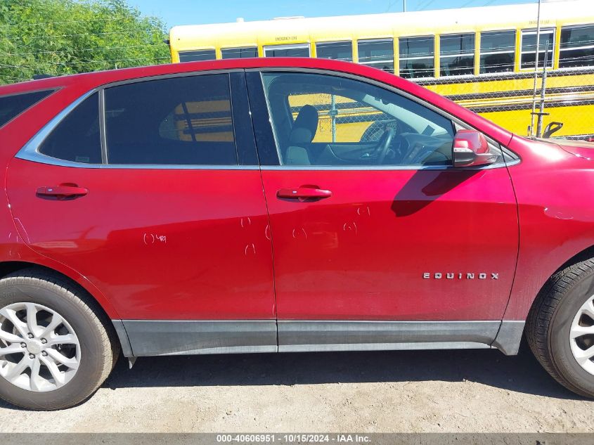 2018 Chevrolet Equinox Lt VIN: 3GNAXSEV4JS634218 Lot: 40606951