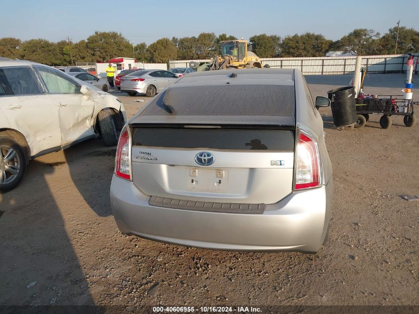 2013 Toyota Prius Three VIN: JTDKN3DU3D5563724 Lot: 40606955