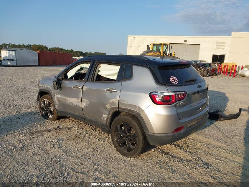 2018 Jeep Compass Altitude Fwd VIN: 3C4NJCBB3JT305029 Lot: 40606959