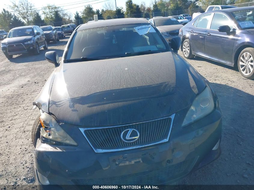 2006 Lexus Is 250 VIN: JTHCK262162001732 Lot: 40606960