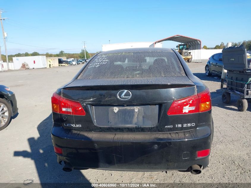 2006 Lexus Is 250 VIN: JTHCK262162001732 Lot: 40606960