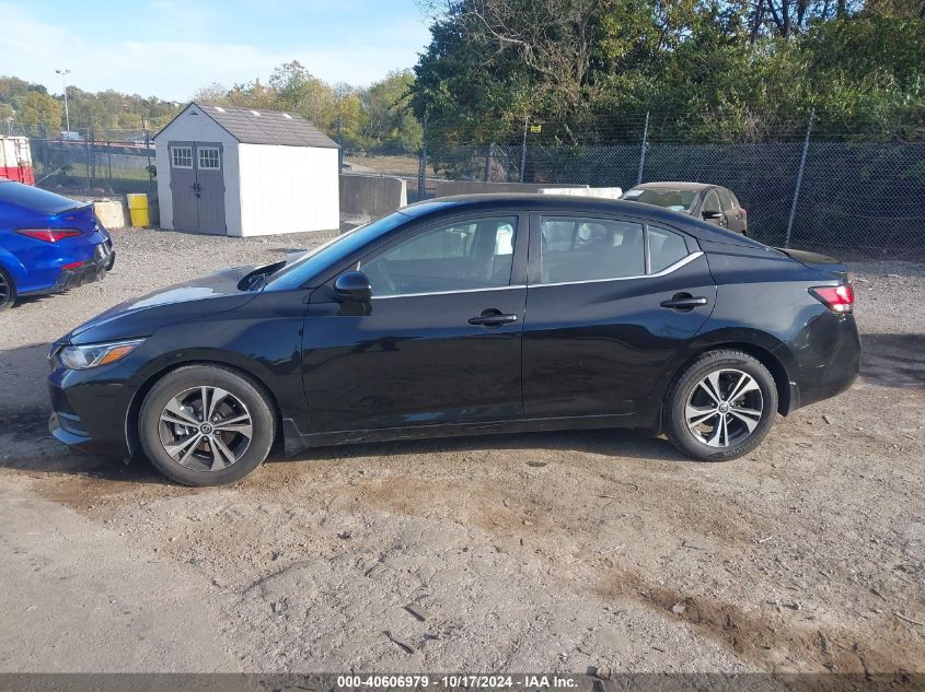 2021 Nissan Sentra Sv Xtronic Cvt VIN: 3N1AB8CV4MY263644 Lot: 40606979