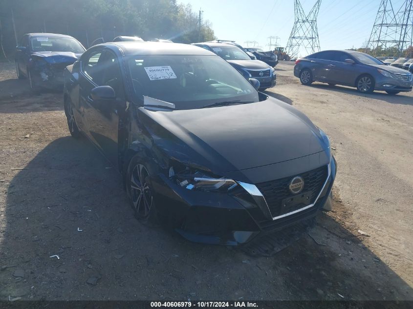 2021 Nissan Sentra Sv Xtronic Cvt VIN: 3N1AB8CV4MY263644 Lot: 40606979