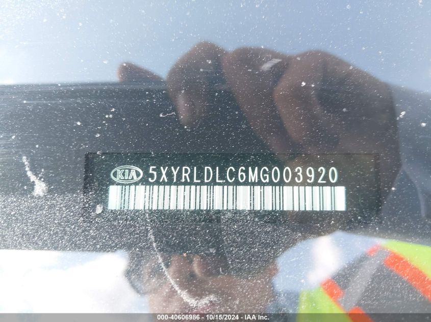 2021 KIA SORENTO S - 5XYRLDLC6MG003920