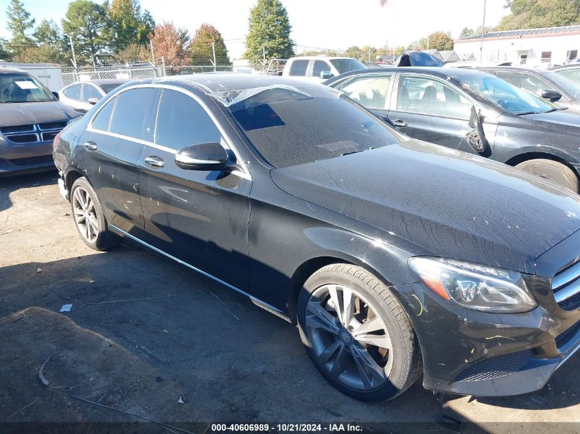 2015 Mercedes-Benz C 300 300 4Matic VIN: 55SWF4KB9FU005351 Lot: 40606989