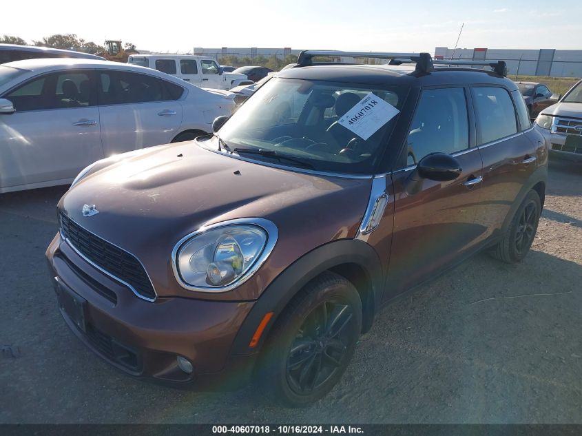 2014 Mini Countryman Cooper S VIN: WMWZC3C58EWP28173 Lot: 40607018