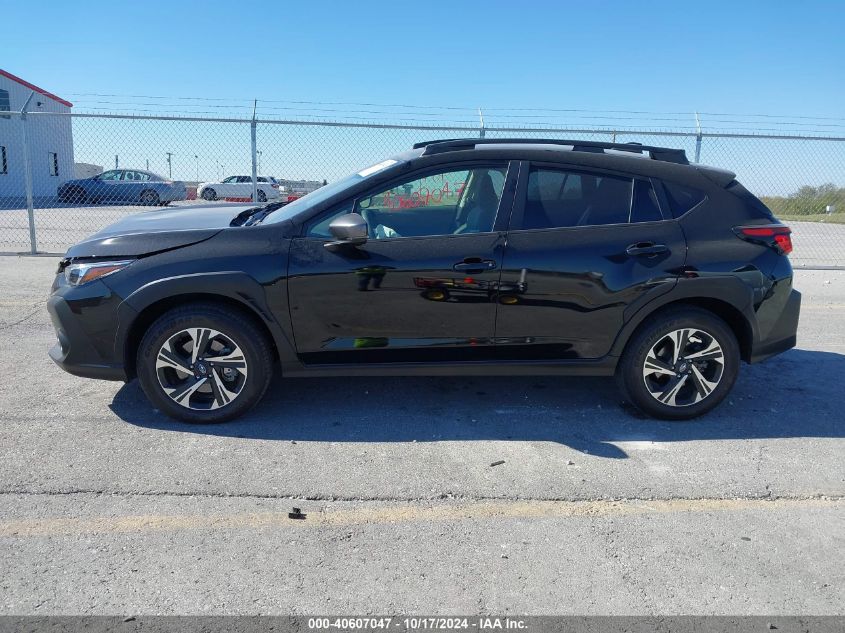 2024 Subaru Crosstrek Premium VIN: JF2GUADC9R8297816 Lot: 40607047