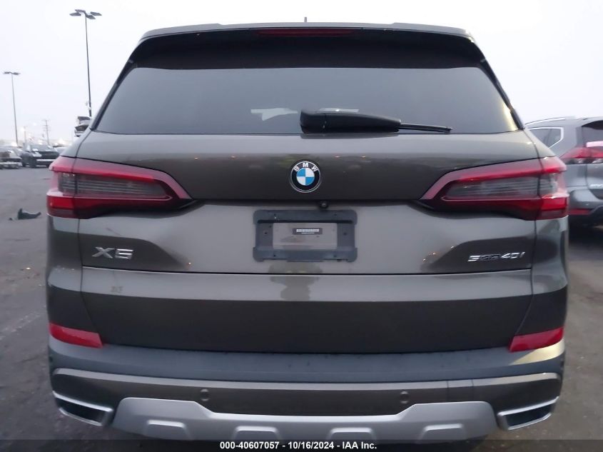 2020 BMW X5 Sdrive40I VIN: 5UXCR4C01L9C46742 Lot: 40607057