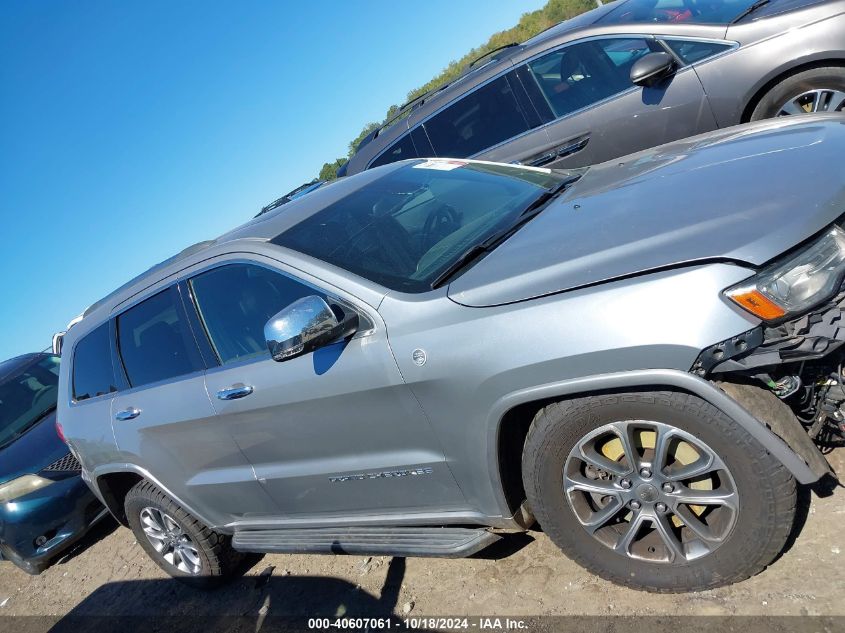 2014 Jeep Grand Cherokee Overland VIN: 1C4RJFCM4EC316142 Lot: 40607061