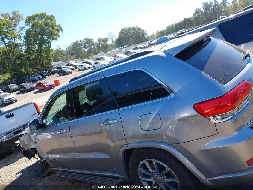 2014 Jeep Grand Cherokee Overland VIN: 1C4RJFCM4EC316142 Lot: 40607061