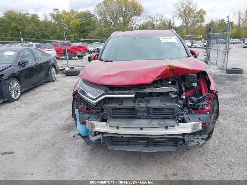 2020 Honda Cr-V Awd Touring VIN: 2HKRW2H95LH677878 Lot: 40607071