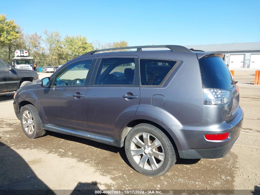 2010 Mitsubishi Outlander Se VIN: JA4JT3AW1AZ008387 Lot: 40607081