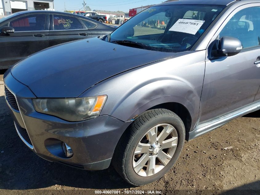 2010 Mitsubishi Outlander Se VIN: JA4JT3AW1AZ008387 Lot: 40607081