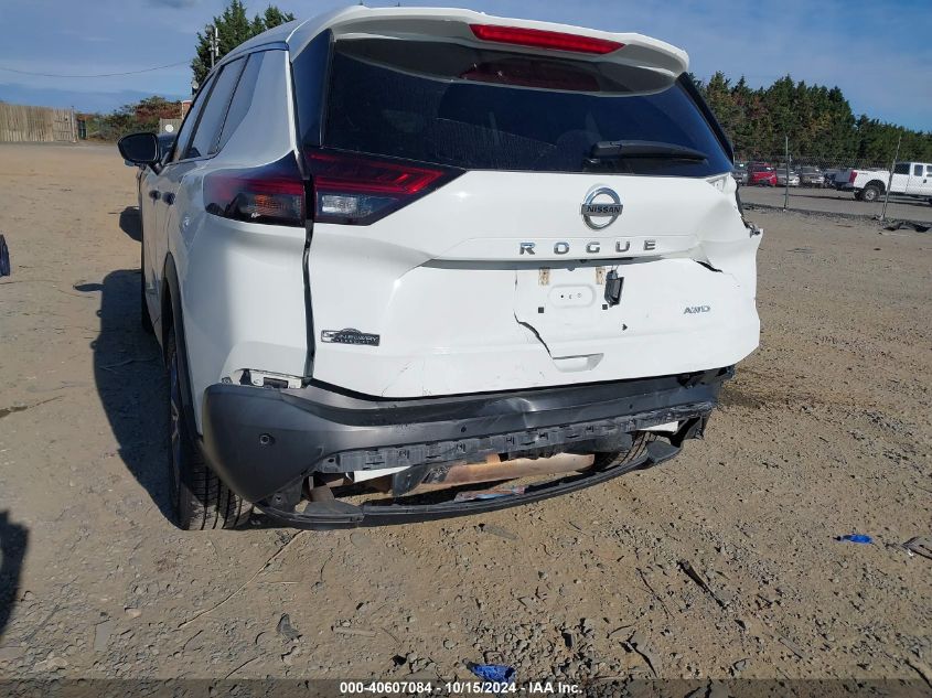 2021 Nissan Rogue S Intelligent Awd VIN: 5N1AT3AB4MC734783 Lot: 40607084