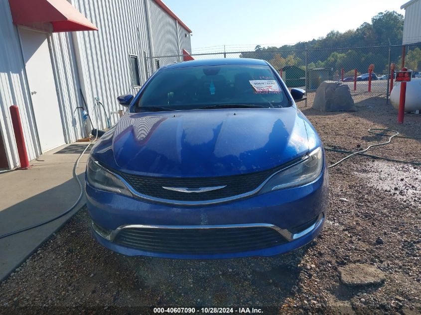 2016 Chrysler 200 Limited VIN: 1C3CCCAB6GN120103 Lot: 40607090