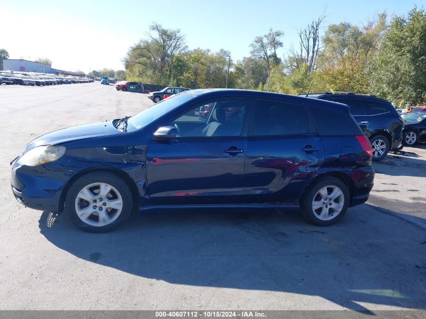 2003 Toyota Matrix Xr VIN: 2T1KR32E13C033480 Lot: 40607112