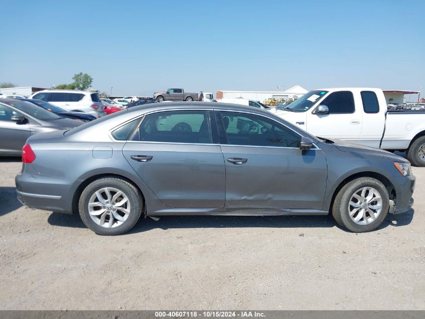 2016 Volkswagen Passat 1.8T S VIN: 1VWAS7A39GC046254 Lot: 40607118