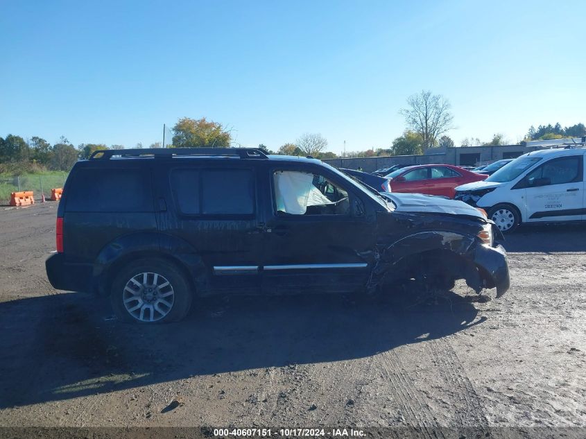 2011 Nissan Pathfinder S/Le/Se VIN: 5N1AR1NB6BC603526 Lot: 40607151