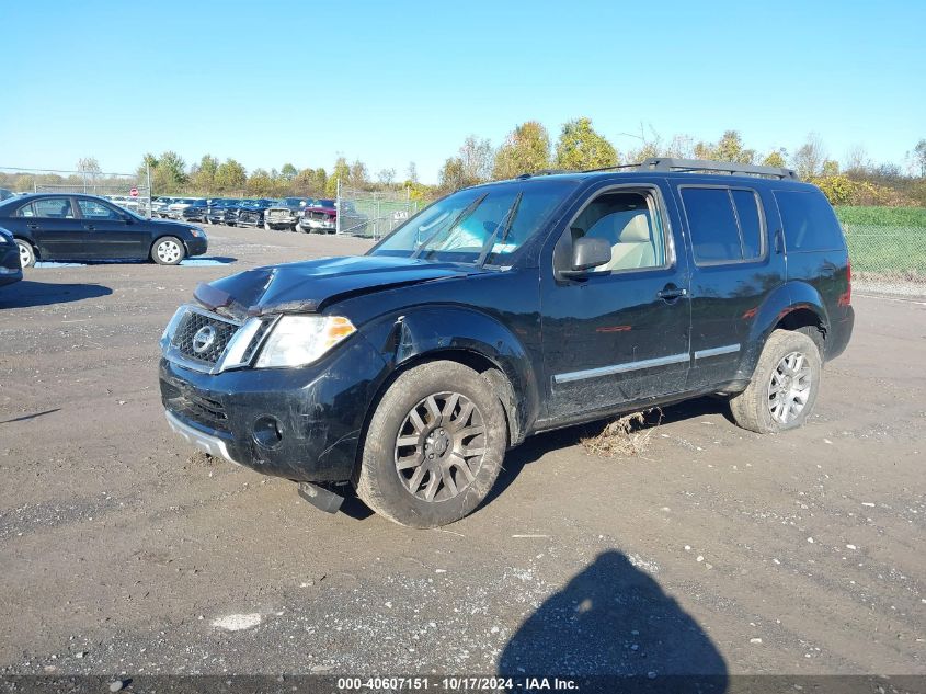 2011 Nissan Pathfinder S/Le/Se VIN: 5N1AR1NB6BC603526 Lot: 40607151