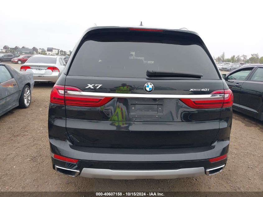 2019 BMW X7 xDrive40I VIN: 5UXCW2C56KL085490 Lot: 40607158