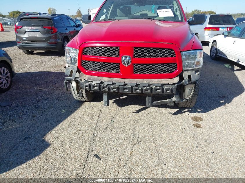 2018 Ram 1500 Express 4X4 6'4 Box VIN: 1C6RR7FT5JS190611 Lot: 40607160