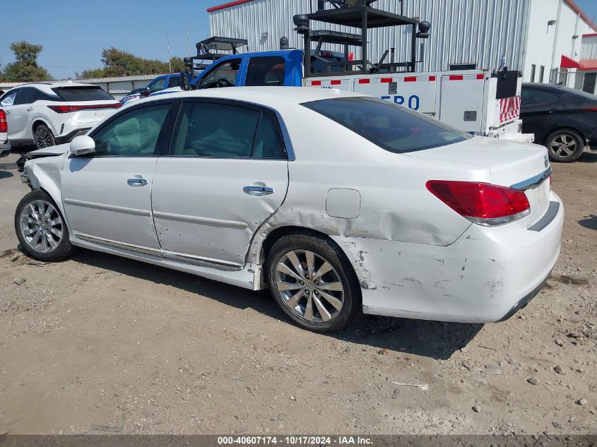 2011 Toyota Avalon Limited VIN: 4T1BK3DB4BU413112 Lot: 40607174