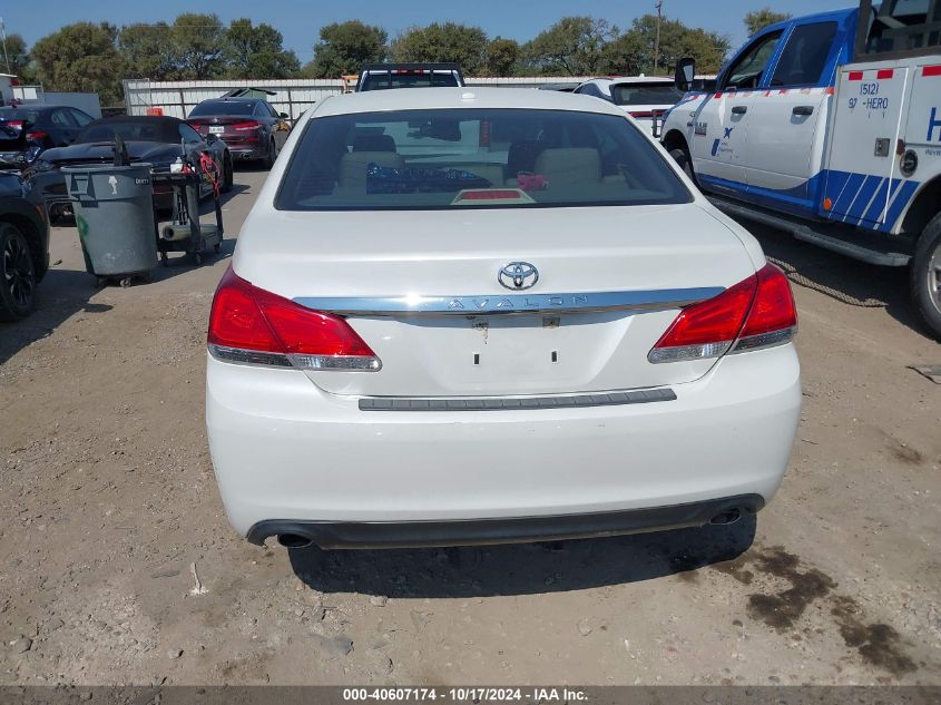 2011 Toyota Avalon Limited VIN: 4T1BK3DB4BU413112 Lot: 40607174