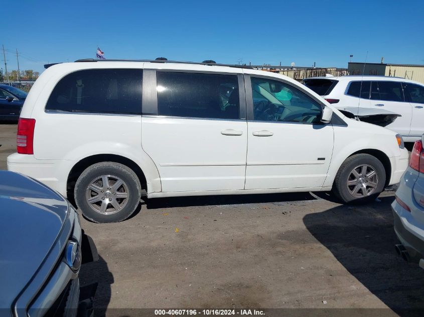 2008 Chrysler Town & Country Touring VIN: 2A8HR54P28R822211 Lot: 40607196