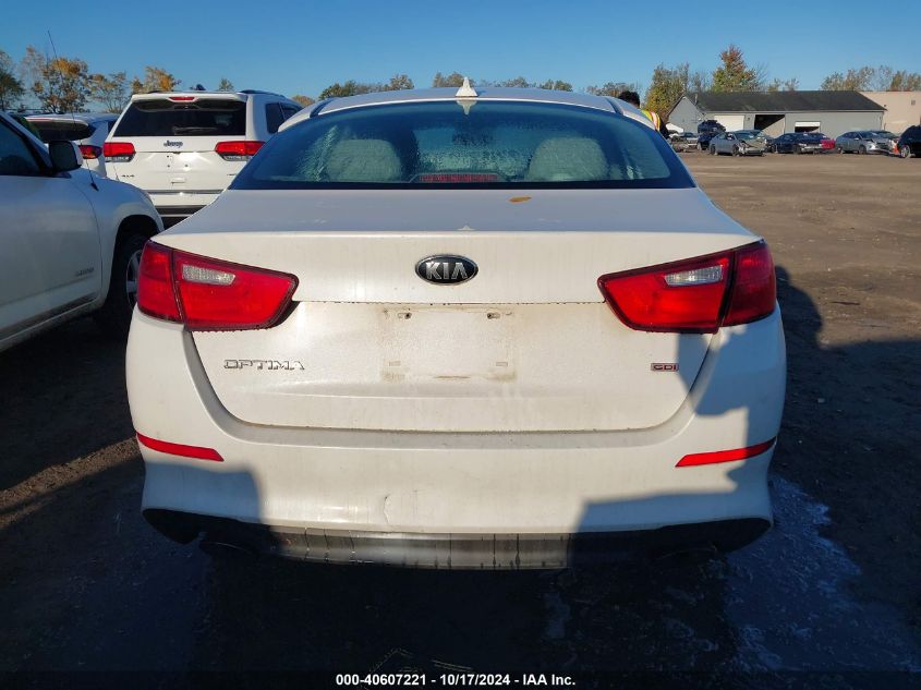 2015 Kia Optima Lx VIN: 5XXGM4A74FG360563 Lot: 40607221