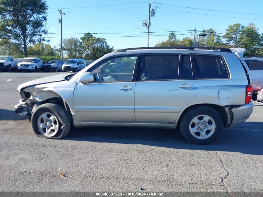 2003 Toyota Highlander VIN: JTEGD21A230050548 Lot: 40607228