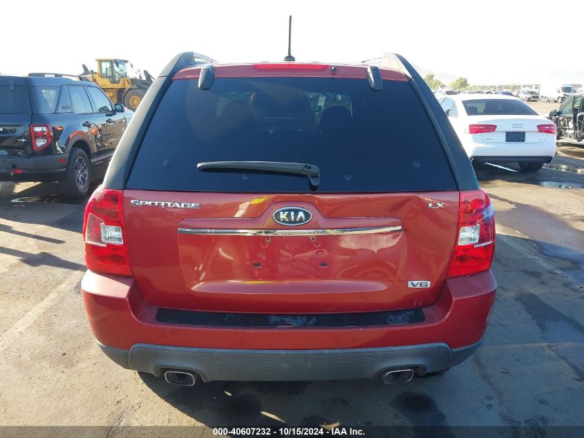 2009 Kia Sportage Lx V6 VIN: KNDJF723897612518 Lot: 40607232