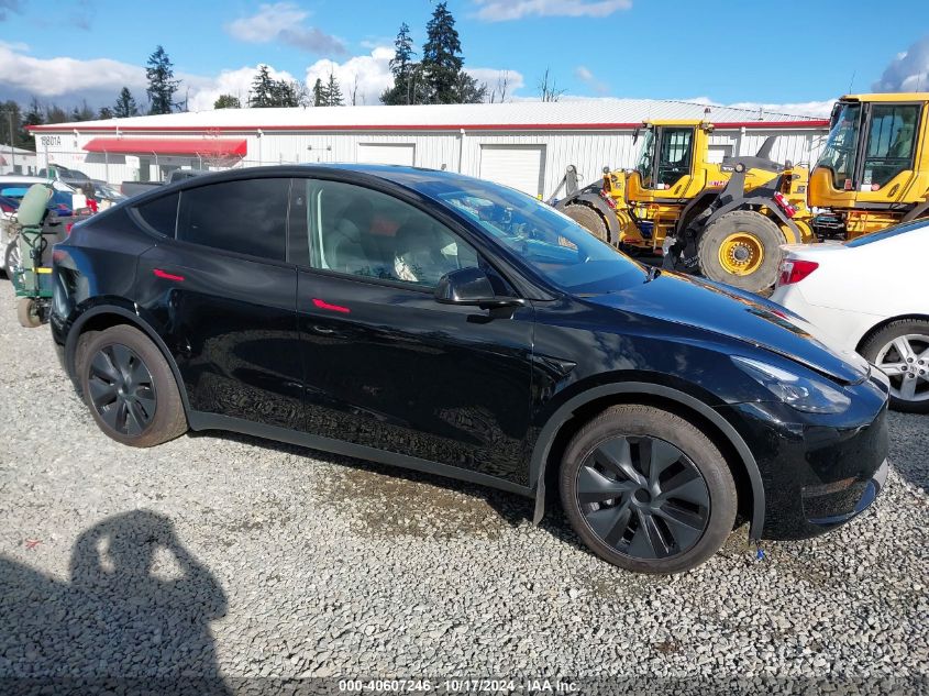 2024 Tesla Model Y Long Range Dual Motor All-Wheel Drive VIN: 7SAYGAEE8RF148889 Lot: 40607246