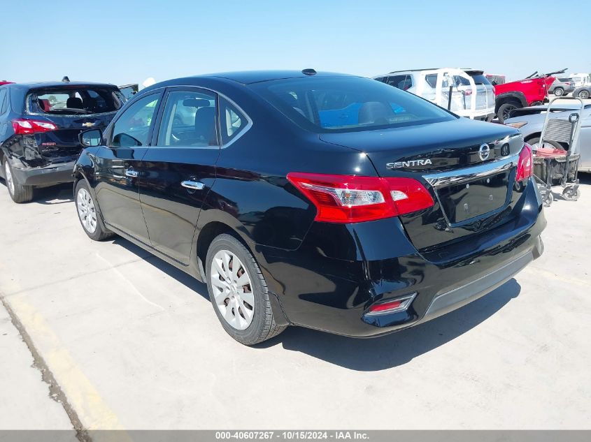 2016 Nissan Sentra Sv VIN: 3N1AB7AP0GL656735 Lot: 40607267