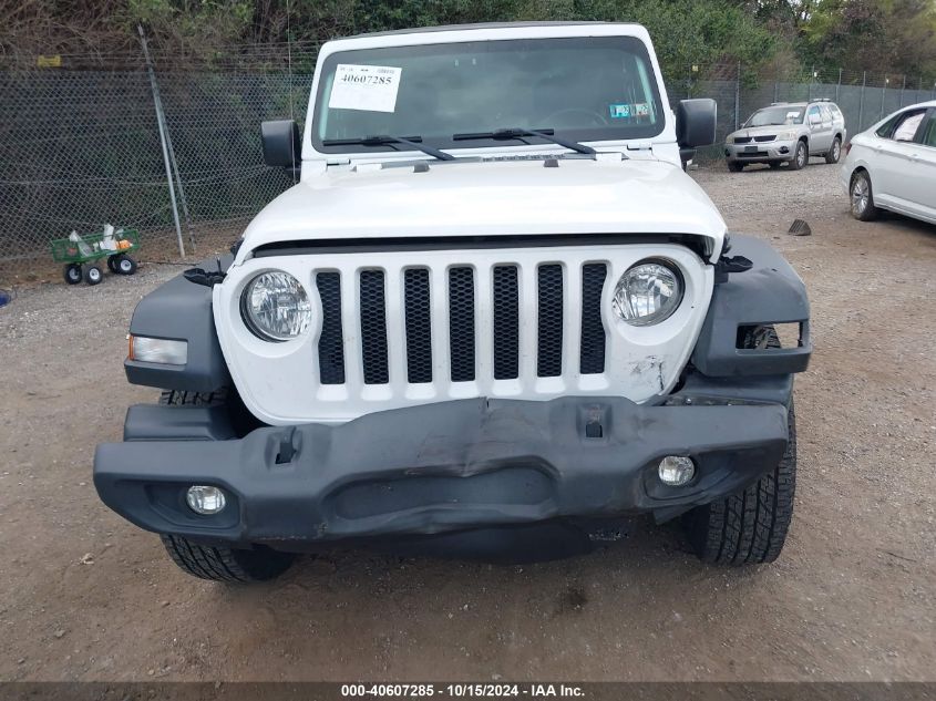 2018 Jeep Wrangler Sport S 4X4 VIN: 1C4GJXAGXJW156223 Lot: 40607285