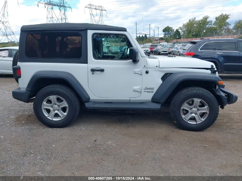 2018 Jeep Wrangler Sport S 4X4 VIN: 1C4GJXAGXJW156223 Lot: 40607285