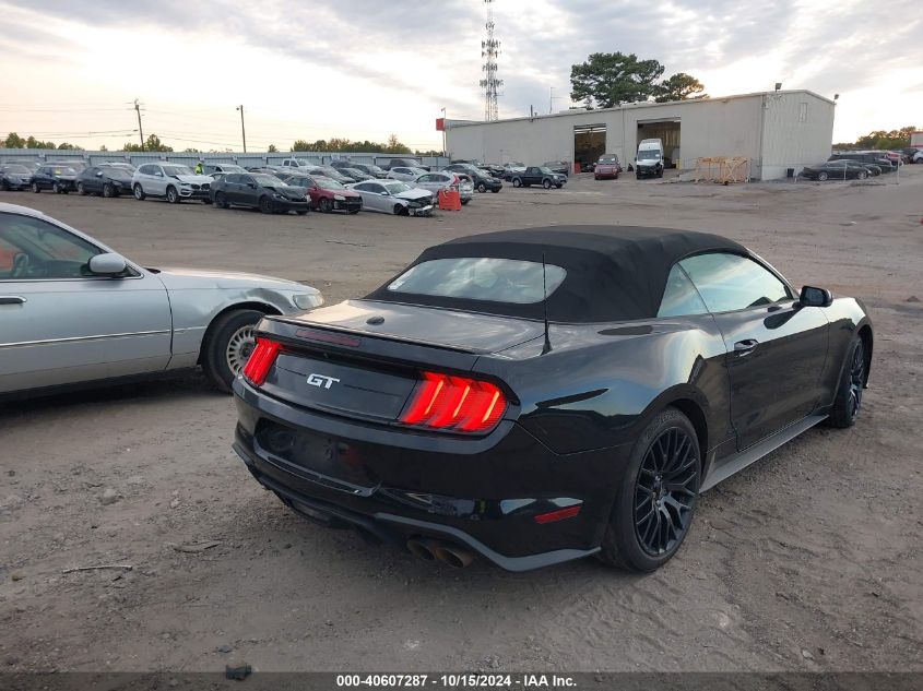 2018 Ford Mustang Gt Premium VIN: 1FATP8FF1J5111640 Lot: 40607287