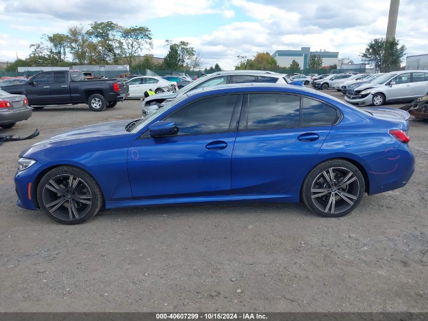 2021 BMW 330I xDrive VIN: 3MW5R7J05M8B53078 Lot: 40607299