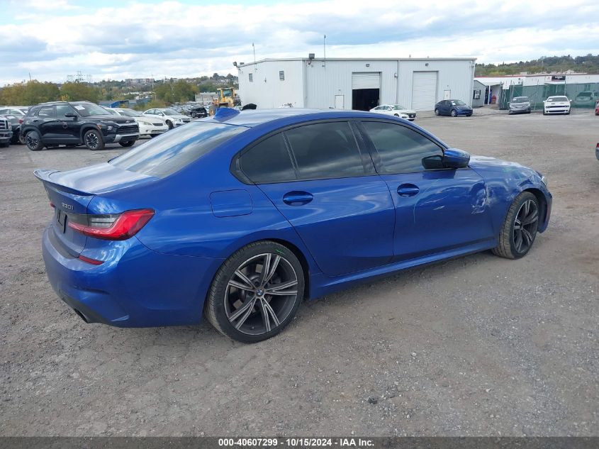 2021 BMW 330I xDrive VIN: 3MW5R7J05M8B53078 Lot: 40607299