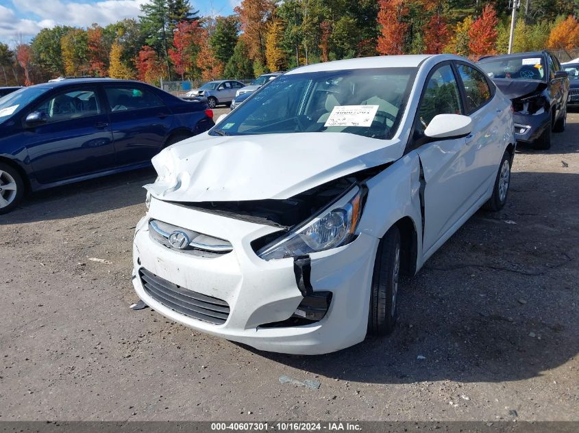 2017 Hyundai Accent Se VIN: KMHCT4AEXHU370135 Lot: 40607301