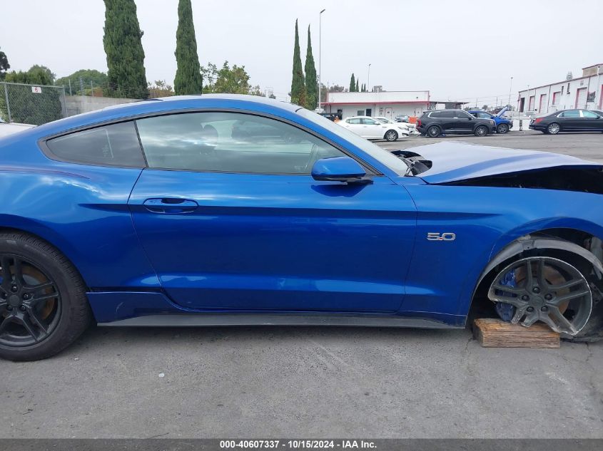 2018 Ford Mustang Gt/Gt Premium VIN: 1FA6P8CF0J5123215 Lot: 40607337