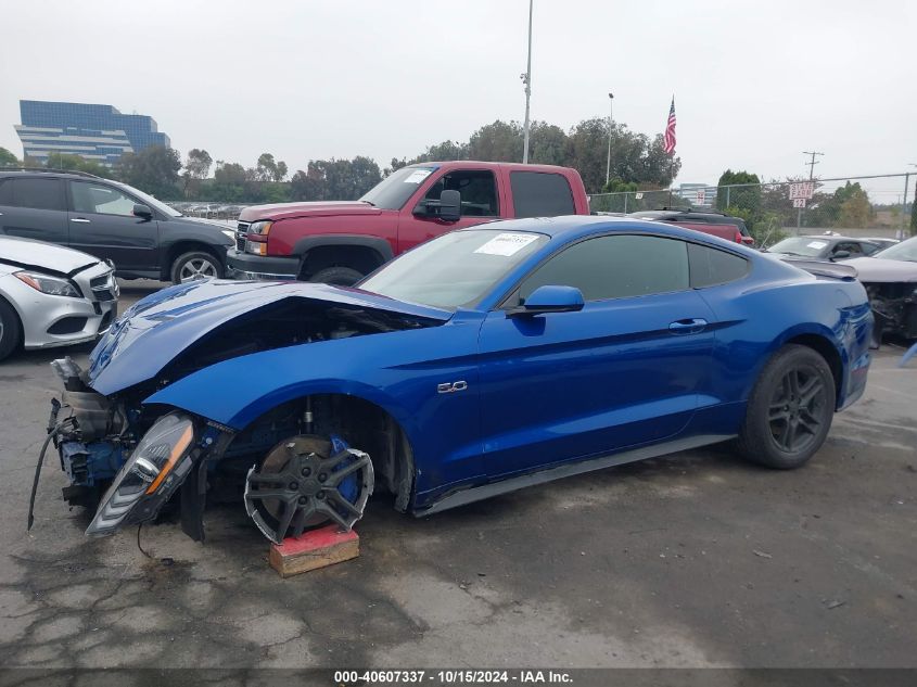 2018 Ford Mustang Gt/Gt Premium VIN: 1FA6P8CF0J5123215 Lot: 40607337