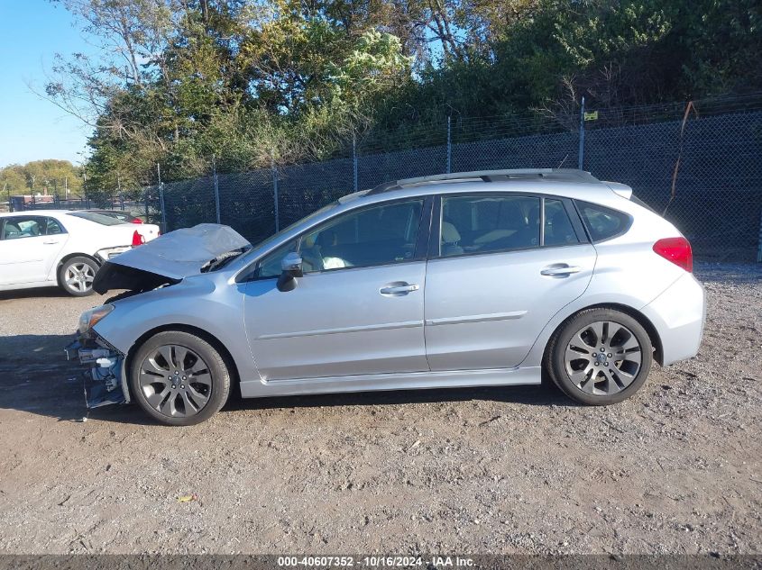 2016 Subaru Impreza 2.0I Sport Premium VIN: JF1GPAP69G8267374 Lot: 40607352