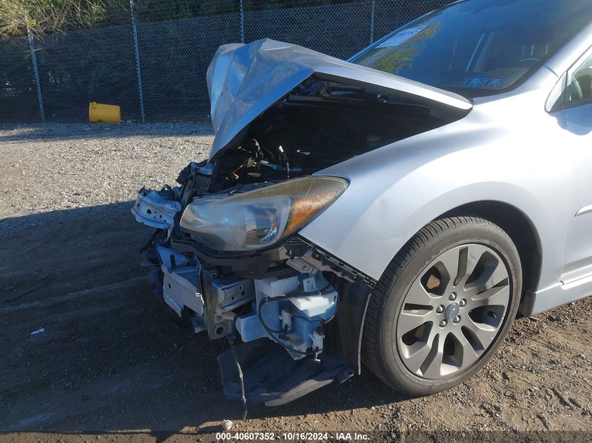 2016 Subaru Impreza 2.0I Sport Premium VIN: JF1GPAP69G8267374 Lot: 40607352